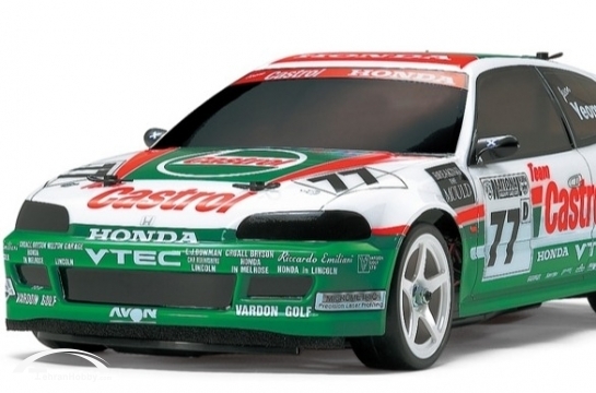 RC CASTROL HONDA CIVIC VTI - RC CASTROL HONDA CIVIC VTI
